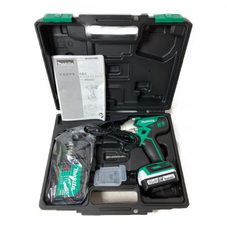  MAKITA マキタ 14.4V 充電式インパクトドライバ (バッテリ1個・充電器・ケース付） M695DS グリーン