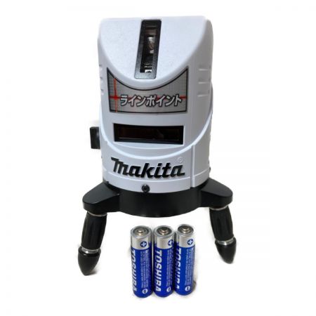  MAKITA マキタ 屋内・屋外兼用赤レーザー墨出し器 さげふり・ろく ケース付 （受光器なし） SK14P ホワイト