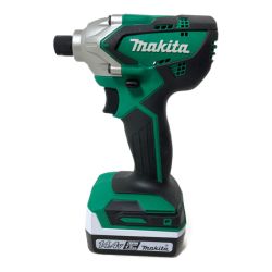 ＊＊ MAKITA マキタ 14.4V コードレスインパクトドライバ バッテリ1個付属 （充電器・ケースなし） MTD001D グリーン Aランク