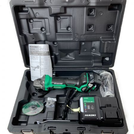  HiKOKI ハイコーキ 36V 100mm コードレスディスクグラインダ （バッテリ1個・充電器・ケース付） G3610DA XP グリーン