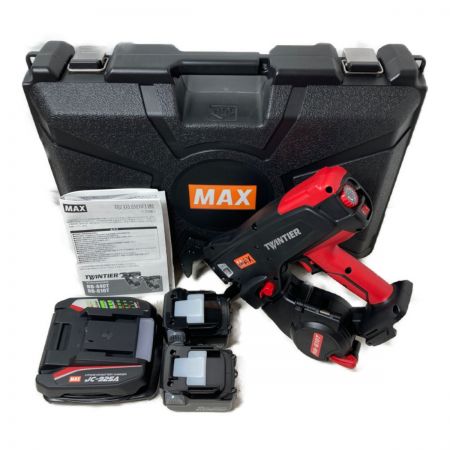  MAX マックス 14.4V コードレス鉄筋結束機 ツインタイア (バッテリ2個・充電器・ケース付） RB-610T-B2C/1450A