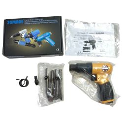 ＊＊ SUMAKE 190mm エアハンマー エアーチゼルキット 付属品完備 ST-M1005 EA159SB Sランク