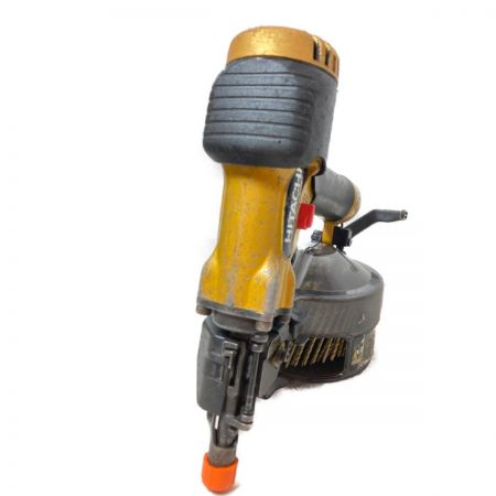  HITACHI 日立 65mm 高圧ロール釘打機 ケース付 NV65HMJ オレンジ