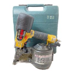 ＊＊ HITACHI 日立 90mm 高圧ロール釘打機 （ケース付） NV90H オレンジ Cランク
