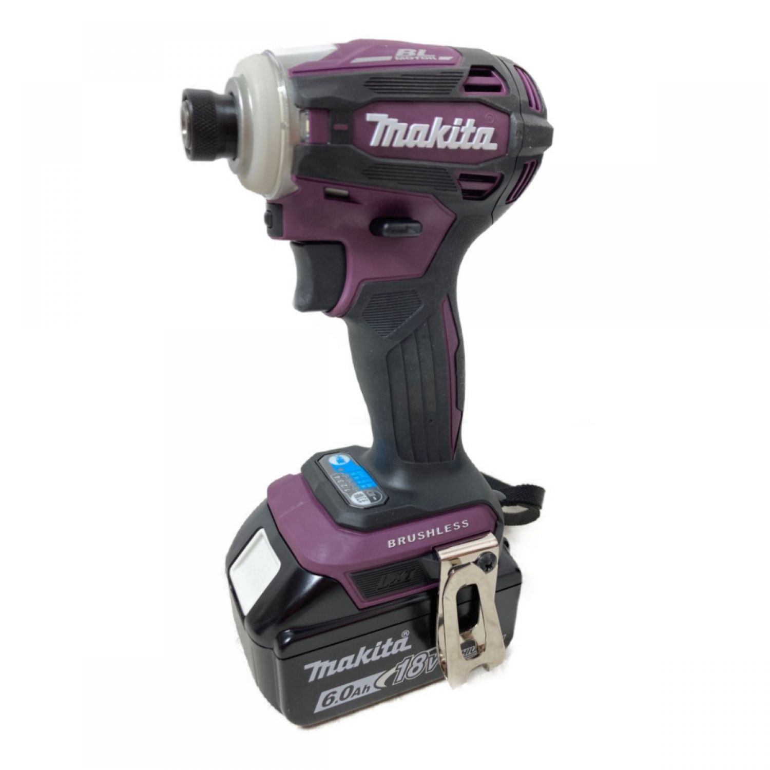 中古】＊＊ MAKITA マキタ 18V 充電式インパクトドライバ バッテリ2個