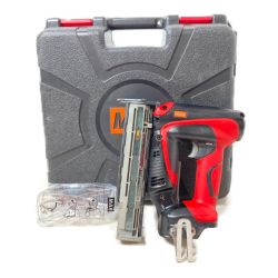 ＊＊ MAX マックス 18V 15~35mm 充電式フィニッシュネイラ ケース付 (バッテリ・充電器なし） TJ-35FN2 レッド×ブラック Bランク