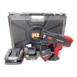 ＊＊ MAX マックス 鉄筋結束機 ツインタイア (バッテリ2個・充電器・ケース付） RB-610T-B2C/1450A RB90713 Sランク
