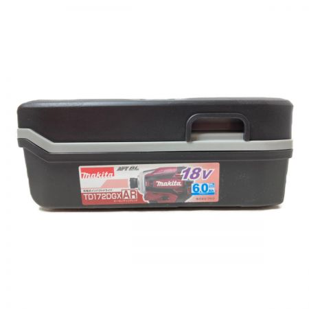  MAKITA マキタ 18V 充電式インパクトドライバ フルセット TD172DGXAR オーセンティックレッド