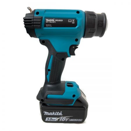  MAKITA マキタ 18V 充電式ヒートガン (バッテリ・充電器・ケース付） HG181D ブルー