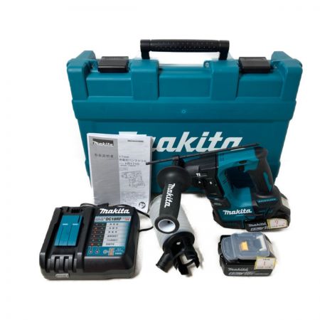  MAKITA マキタ 18V 17mm 充電式ハンマドリル （バッテリ2個・充電器・ケース付） HR171DRGX ブルー