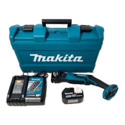 ＊＊ MAKITA マキタ 18V 充電式レシプロソー (バッテリ1個・充電器・ケース付） JR184D ブルー Cランク