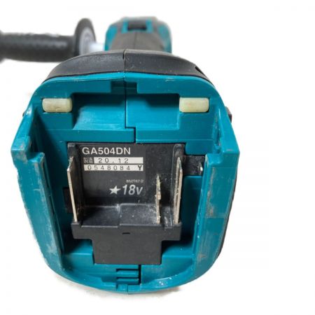  MAKITA マキタ 18V 125mm 充電式ディスクグラインダ (バッテリ2個・ 充電器・ケース付） GA504DRGXN ブルー