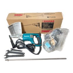 ＊＊ MAKITA マキタ ブレード径220mm コード式撹拌機 カクハン機 付属品完備 UT2204 ブルー Bランク