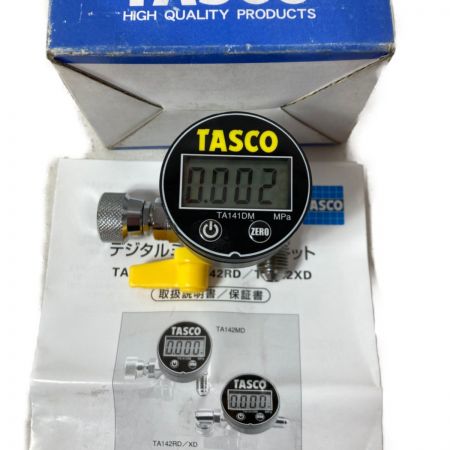  TASCO 真空ポンプ マニホールド＆デジタル真空ゲージ・ケース付属 TA150SB-2 ブラック×グレー