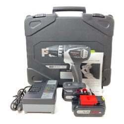＊＊ Panasonic パナソニック 14.4V 自動変速ドライバドリル (バッテリ2個・充電器・ケース付） EZ7443LS2S-H ブラック Aランク