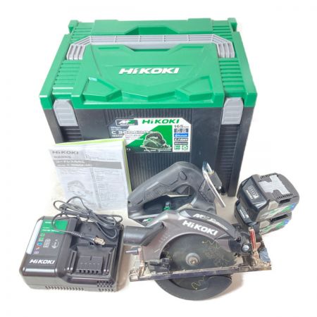  HiKOKI ハイコーキ 36V 丸のこ 黒鯱 （バッテリ2個・充電器・ケース付） C3606DA(SK)(2XPBS) ブラック
