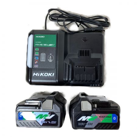  HiKOKI ハイコーキ 36V 丸のこ 黒鯱 （バッテリ2個・充電器・ケース付） C3606DA(SK)(2XPBS) ブラック