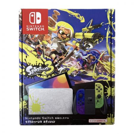  Nintendo ニンテンドウ Switch 有機ELモデル スプラトゥーン3エディション ※ソフト別売り HEG-001