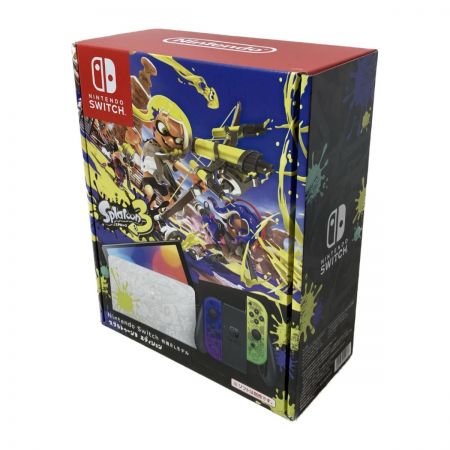  Nintendo ニンテンドウ Switch 有機ELモデル スプラトゥーン3エディション ※ソフト別売り HEG-001