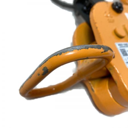  SUPERTOOL 横吊りクランプ （ロックハンドル式）0.5トン【1】 HLC0.5H オレンジ