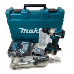 ＊＊ MAKITA マキタ 18V 充電式震動ドライバドリル（バッテリー2個・充電器・ケース付） HP486DRGX ブルー Sランク