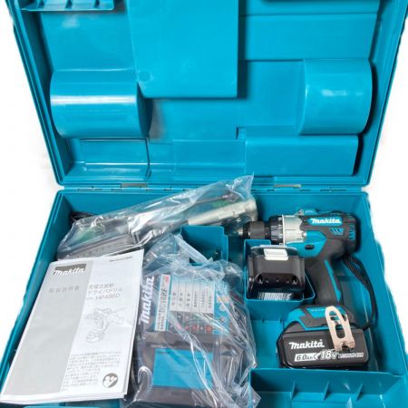 中古】 MAKITA マキタ 18V 充電式震動ドライバドリル（バッテリー2個