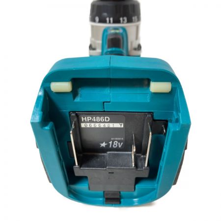  MAKITA マキタ 18V 充電式震動ドライバドリル 本体のみ （バッテリー・充電器別売り） HP486DZ ブルー