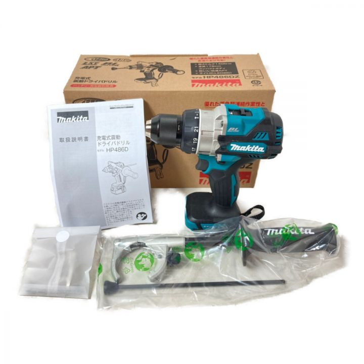 MAKITA マキタ 18V 充電式震動ドライバドリル 本体のみ （バッテリー・充電器別売り） HP486DZ  ブルー｜中古｜なんでもリサイクルビッグバン