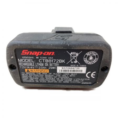  Snap-on スナップオン 14.4V インパクトレンチ 差込角9.5mm バッテリ1個付 CTJ761AT キャメル
