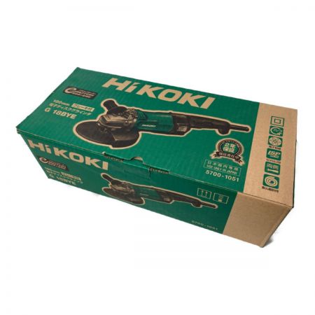  HiKOKI ハイコーキ 180mm 電子ディスクグラインダ ブレーキ付 【1】 G18BYE グリーン