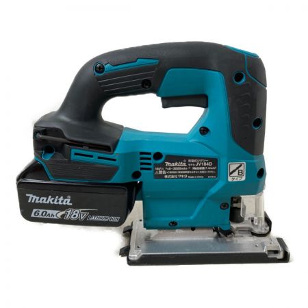  MAKITA マキタ 18V 充電式ジグソー （バッテリ1個・充電器・ケース付） JV184D ブルー
