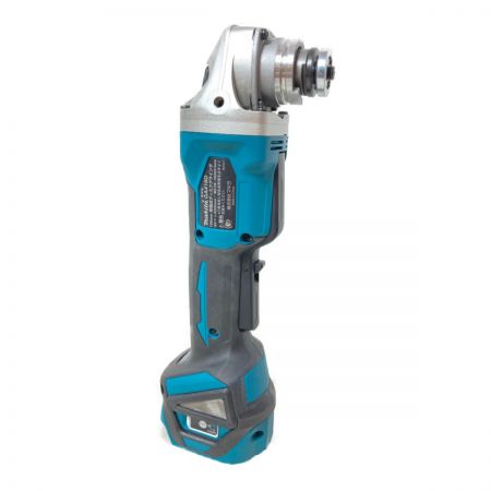  MAKITA マキタ 18V 100mm 充電式ディスクグラインダ （バッテリ2個・充電器・ケース付） GA418DRGX ブルー