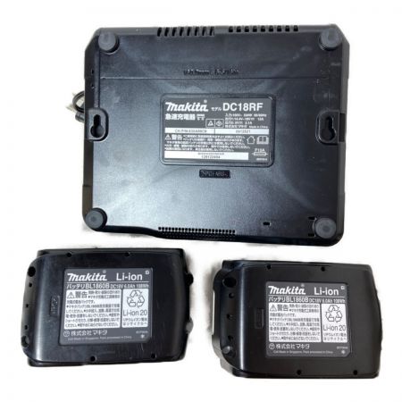  MAKITA マキタ 18V 100mm 充電式ディスクグラインダ （バッテリ2個・充電器・ケース付） GA418DRGX ブルー