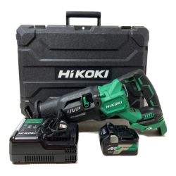 ＊＊ HiKOKI ハイコーキ 36V コードレスセーバーソー バッテリ1個・充電器・ケース付属  CR36DA(XP) グリーン Bランク