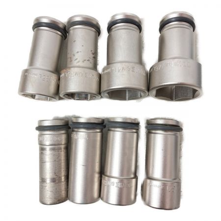  TONE トネ インパクト ソケットセット 8pc 差込角19mm ケース付 NV608L グレー