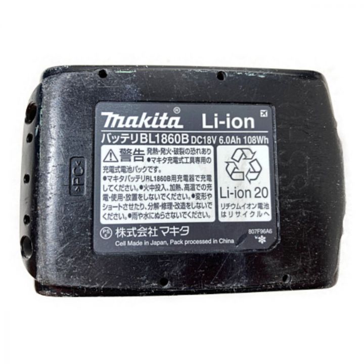 MAKITA マキタ 18V 100mm 充電式ディスクグラインダ (バッテリ1 MAKITA マキタ 18V 100mm 充電式ディスクグラインダ (バッテリ1