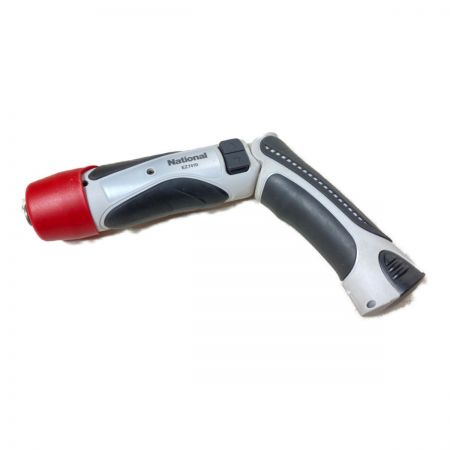  National ナショナル 3.6V 充電式ドリルドライバー (バッテリ1個・充電器・ケース付） EZ7410LA1S-B ブラック×グレー