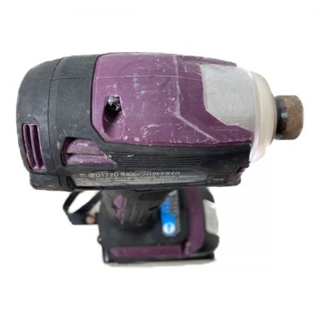  MAKITA マキタ 18V 充電式インパクトドライバ （バッテリ2個・充電器・ケース付） TD172DGXAP パープル