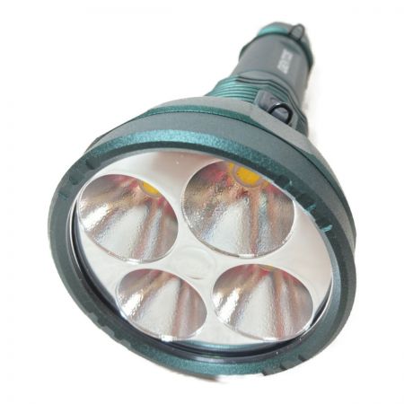  GENTOS ジェントス 充電式LEDフラッシュライト 13000ルーメン ケース付 UT-618R グリーン