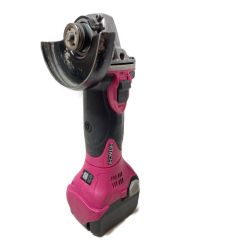 ＊＊ HITACHI 日立 14.4V 100mm 充電式ディスクグラインダ バッテリ1個付属 （充電器・ケースなし） G14DSL ショッキングピンク Cランク