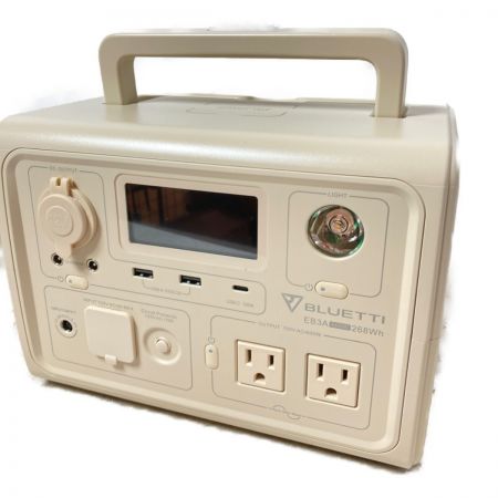  BLUETTI ポータブル電源 268Wh/600W EB3A ベージュ