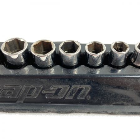  Snap-on スナップオン ラチェット用シャローソケット PAKTY263 12個  TMM15 ブラック