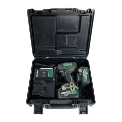 ＊＊ HiKOKI ハイコーキ 36V インパクトレンチ 差込角12.7mm（バッテリ2個・充電器・ケース付属） WR36DC 2XP グリーン Cランク