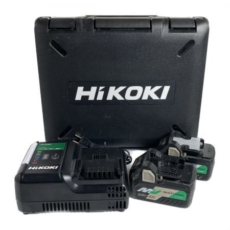  HiKOKI ハイコーキ 36V インパクトレンチ 差込角12.7mm（バッテリ2個・充電器・ケース付属） WR36DC 2XP グリーン
