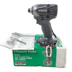 ＊＊ HITACHI 日立 14.4V コードレスインパクトドライバ 本体のみ （バッテリ・充電器なし） WH14DDL2 ブラック Aランク