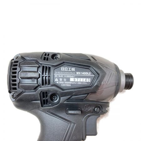  HITACHI 日立 14.4V コードレスインパクトドライバ 本体のみ （バッテリ・充電器なし） WH14DDL2 ブラック