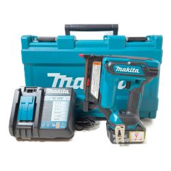 ＊＊ MAKITA マキタ 18V 15~35mm 充電式ピンタッカ （バッテリ1個・充電器・ケース付） PT353DRG ブルー Aランク