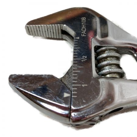  Snap-on スナップオン スクエアアジャスタブルレンチ 10IN 250mm FADH10B レッド