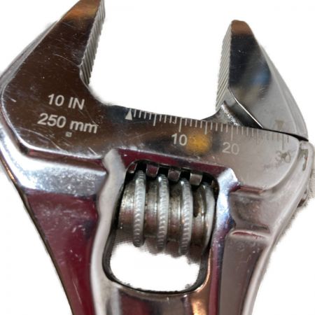  Snap-on スナップオン スクエアアジャスタブルレンチ 10IN 250mm FADH10B レッド