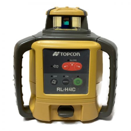  TOPCON ローティングレーザー （受光器 ・ケース付） RL-H4C イエロー